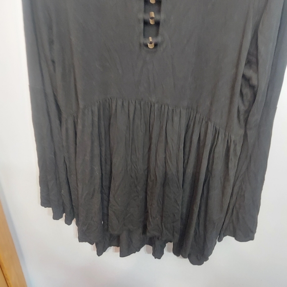 Torrid Women’s Super Soft Crew Neck O-Ring Babydoll Tunic Top Size 0 - Picture 3 of 7